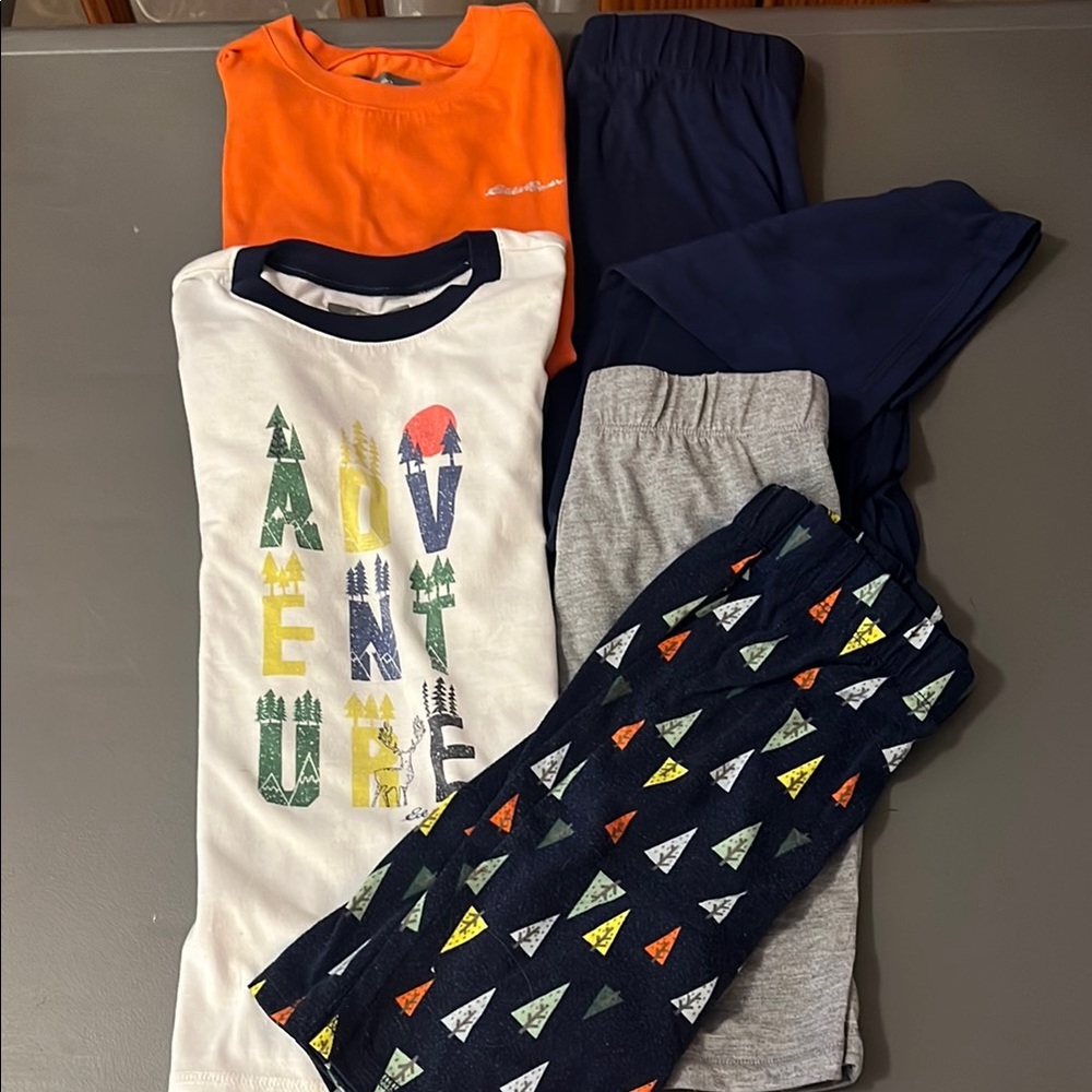 Kid’s Eddie Bauer Adventure Pajama - 5 Piece Set - Size 7-8